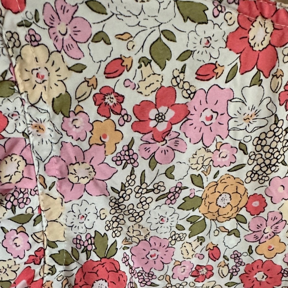 H&M Floral Long Sleeve Dress - Pink and White - Picture 5 of 5
